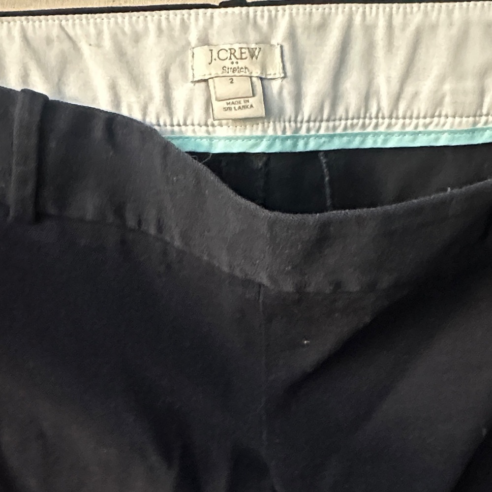 J.Crew black ankle pants
